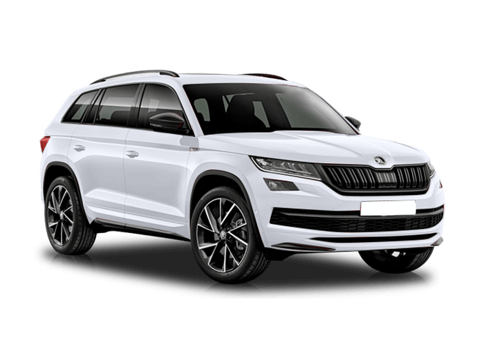 Skoda Kodiaq Laurin & Klement Белый лунный металлик